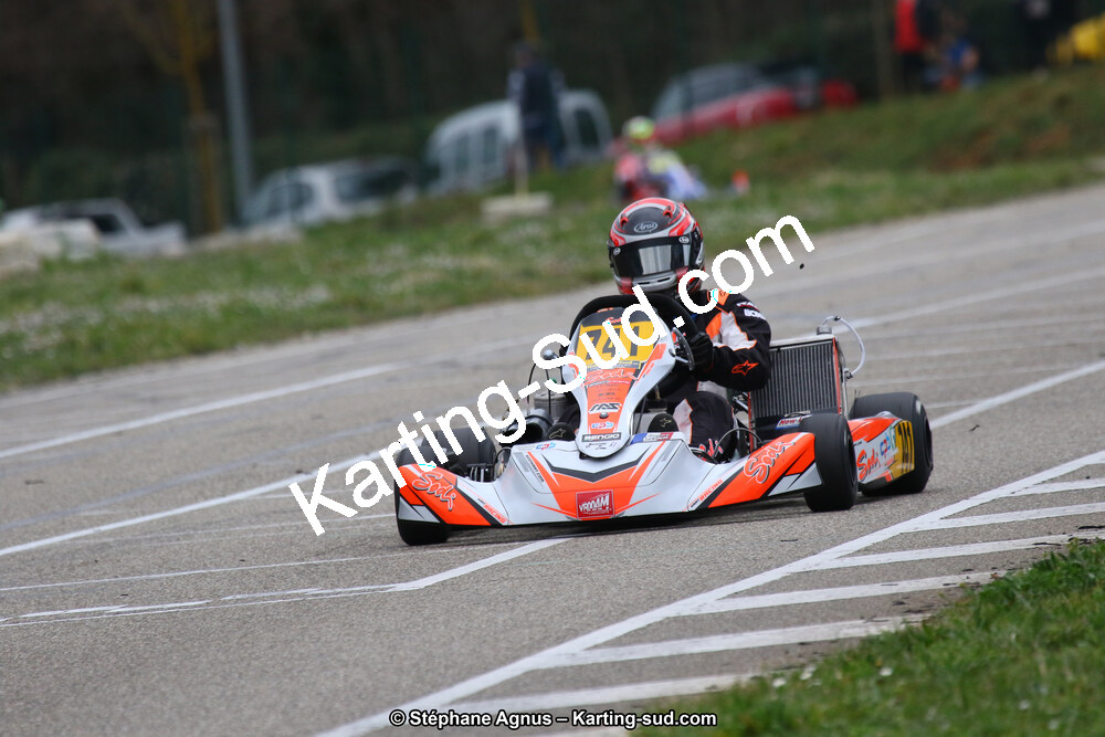 09 & 10/03/2019 : 1ère manche du Championnat du Sud à Alès (Photos Stéphane Agnus) 2019 — karting