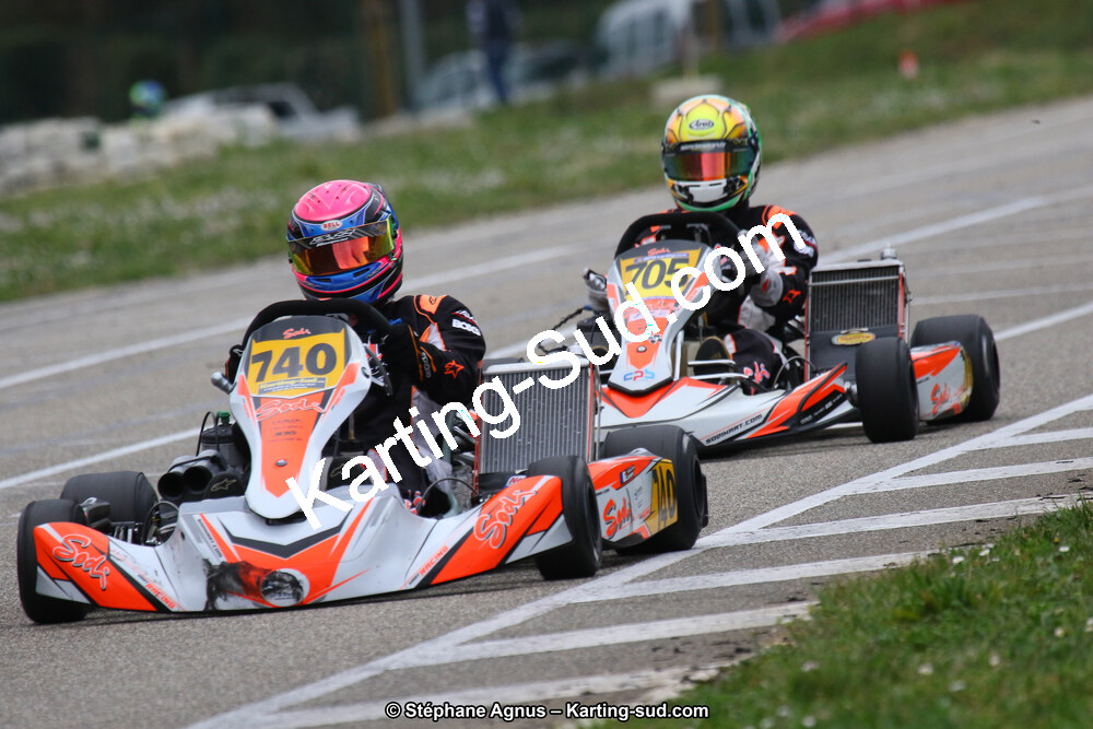 09 & 10/03/2019 : 1ère manche du Championnat du Sud à Alès (Photos Stéphane Agnus) 2019 — karting