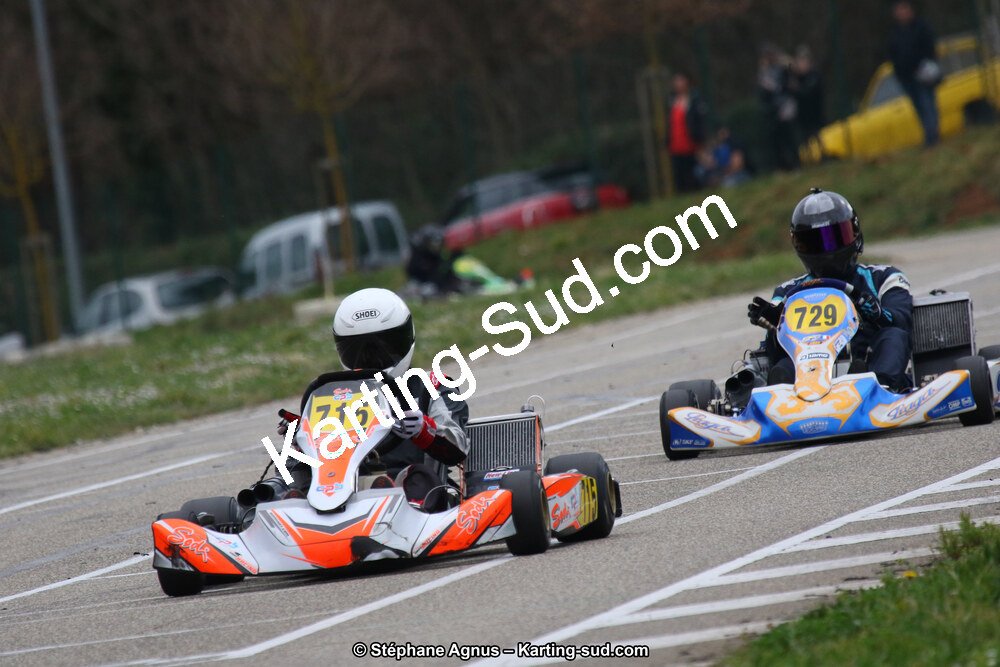09 & 10/03/2019 : 1ère manche du Championnat du Sud à Alès (Photos Stéphane Agnus) 2019 — karting