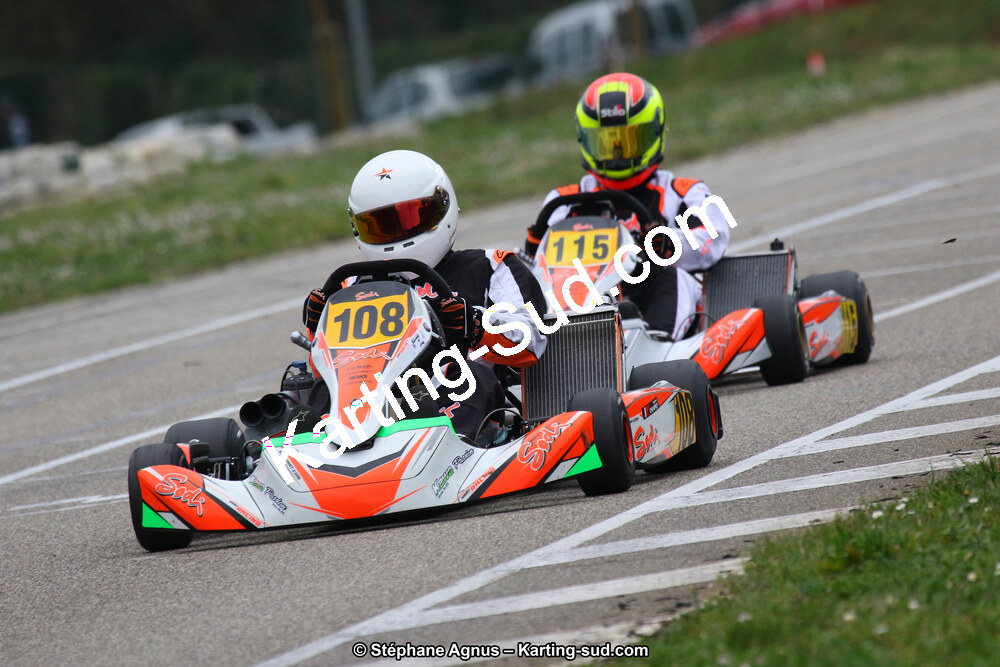 09 & 10/03/2019 : 1ère manche du Championnat du Sud à Alès (Photos Stéphane Agnus) 2019 — karting