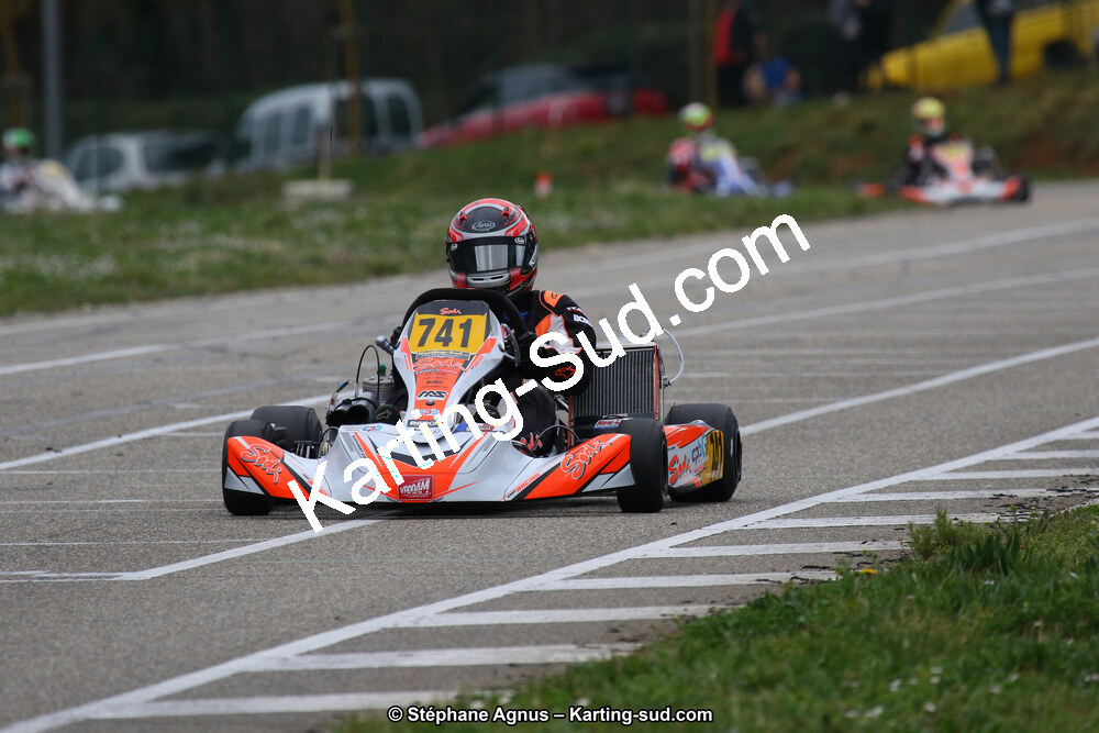 09 & 10/03/2019 : 1ère manche du Championnat du Sud à Alès (Photos Stéphane Agnus) 2019 — karting