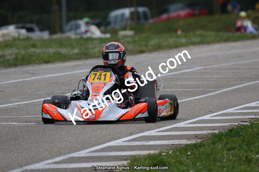 09 & 10/03/2019 : 1ère manche du Championnat du Sud à Alès (Photos Stéphane Agnus) 2019 — karting