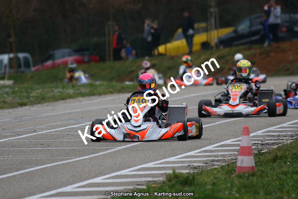 09 & 10/03/2019 : 1ère manche du Championnat du Sud à Alès (Photos Stéphane Agnus) 2019 — karting