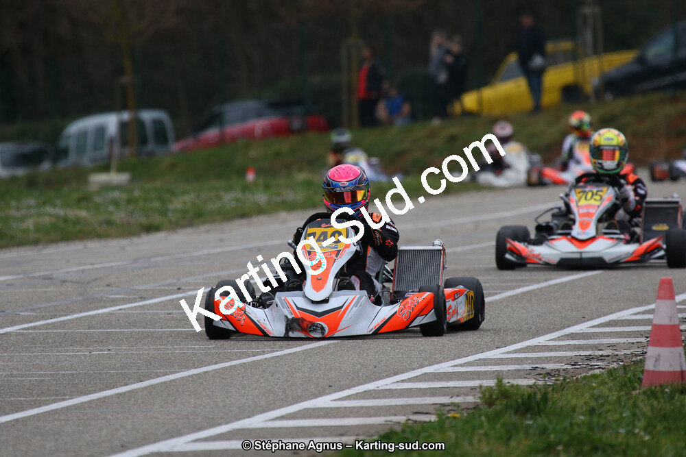 09 & 10/03/2019 : 1ère manche du Championnat du Sud à Alès (Photos Stéphane Agnus) 2019 — karting