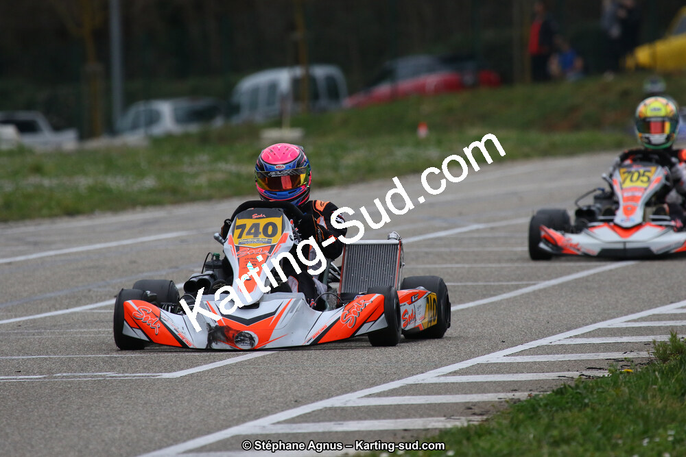 09 & 10/03/2019 : 1ère manche du Championnat du Sud à Alès (Photos Stéphane Agnus) 2019 — karting