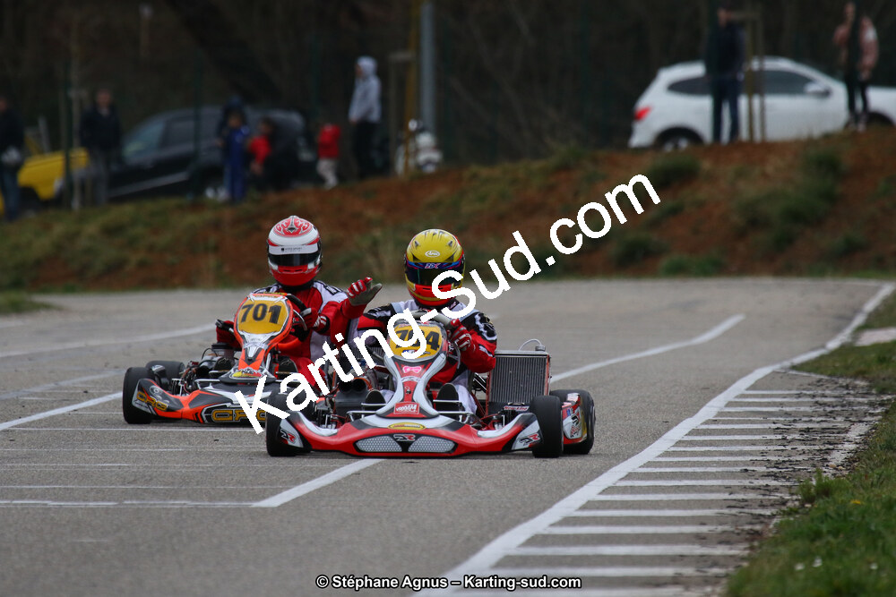 09 & 10/03/2019 : 1ère manche du Championnat du Sud à Alès (Photos Stéphane Agnus) 2019 — karting