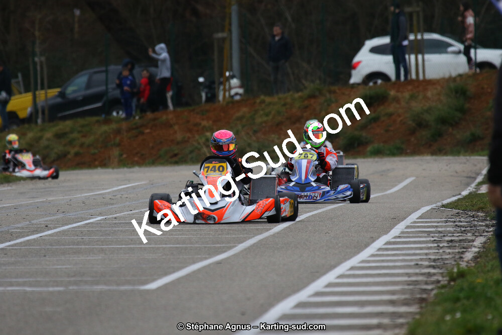 09 & 10/03/2019 : 1ère manche du Championnat du Sud à Alès (Photos Stéphane Agnus) 2019 — karting