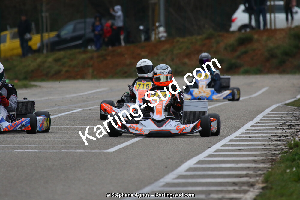 09 & 10/03/2019 : 1ère manche du Championnat du Sud à Alès (Photos Stéphane Agnus) 2019 — karting