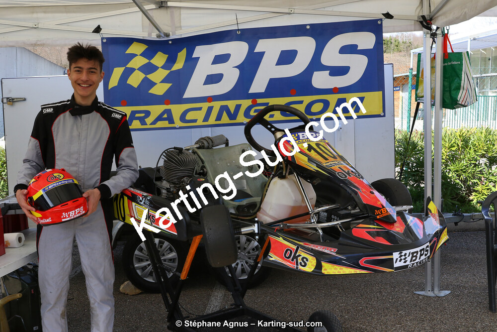 Julien CHASTANET — 09 & 10/03/2019 : 1ère manche du Championnat du Sud à Alès (Photos Stéphane Agnus) 2019 — karting