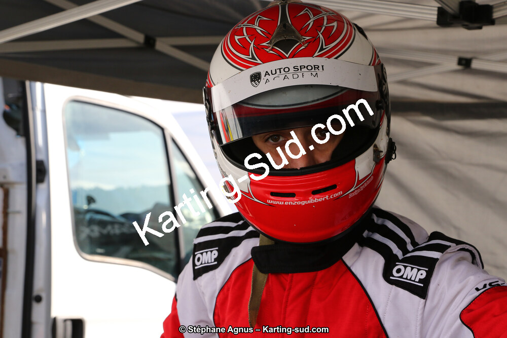 Enzo GUIBBERT — 09 & 10/03/2019 : 1ère manche du Championnat du Sud à Alès (Photos Stéphane Agnus) 2019 — karting