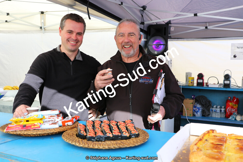 Christian FLORES, Régis TALAGRAND — 09 & 10/03/2019 : 1ère manche du Championnat du Sud à Alès (Photos Stéphane Agnus) 2019 — karting
