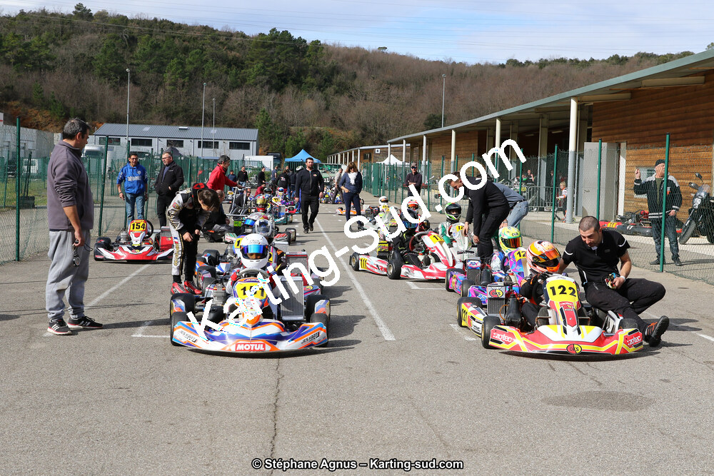 09 & 10/03/2019 : 1ère manche du Championnat du Sud à Alès (Photos Stéphane Agnus) 2019 — karting