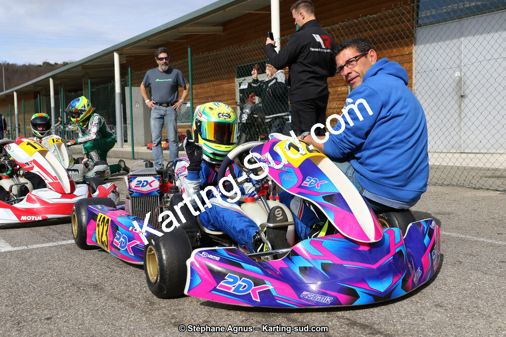 Eric CATALA — 09 & 10/03/2019 : 1ère manche du Championnat du Sud à Alès (Photos Stéphane Agnus) 2019 — karting