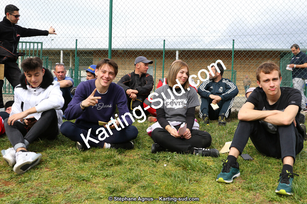 Danaé DUMAS, Julien CHASTANET — 09 & 10/03/2019 : 1ère manche du Championnat du Sud à Alès (Photos Stéphane Agnus) 2019 — karting