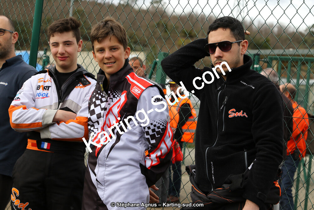 Fabien CHAINE — 09 & 10/03/2019 : 1ère manche du Championnat du Sud à Alès (Photos Stéphane Agnus) 2019 — karting