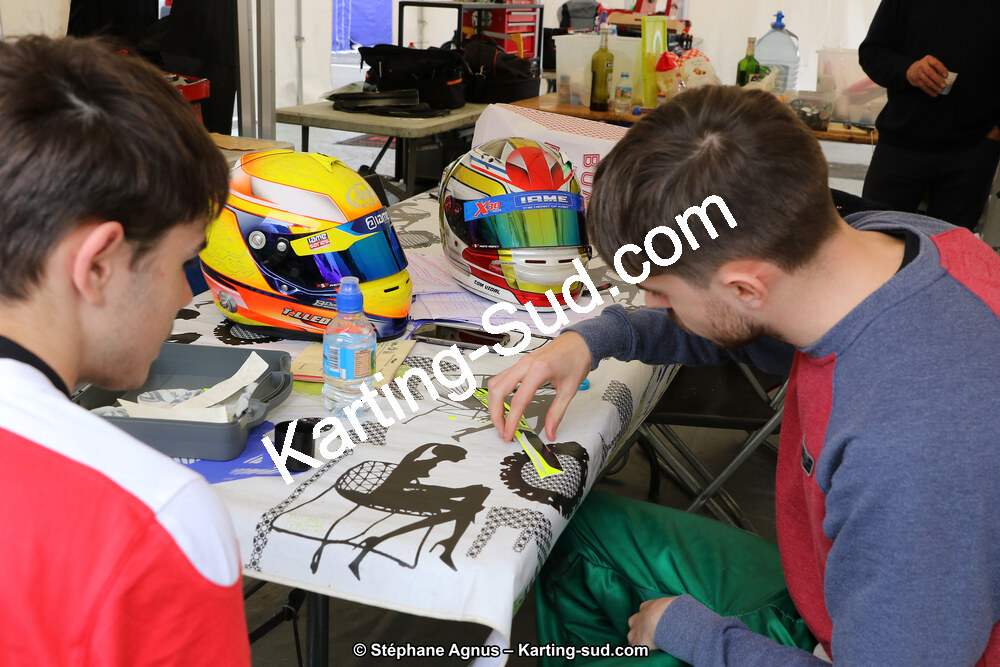 09 & 10/03/2019 : 1ère manche du Championnat du Sud à Alès (Photos Stéphane Agnus) 2019 — karting
