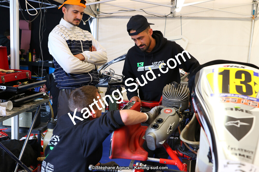 09 & 10/03/2019 : 1ère manche du Championnat du Sud à Alès (Photos Stéphane Agnus) 2019 — karting
