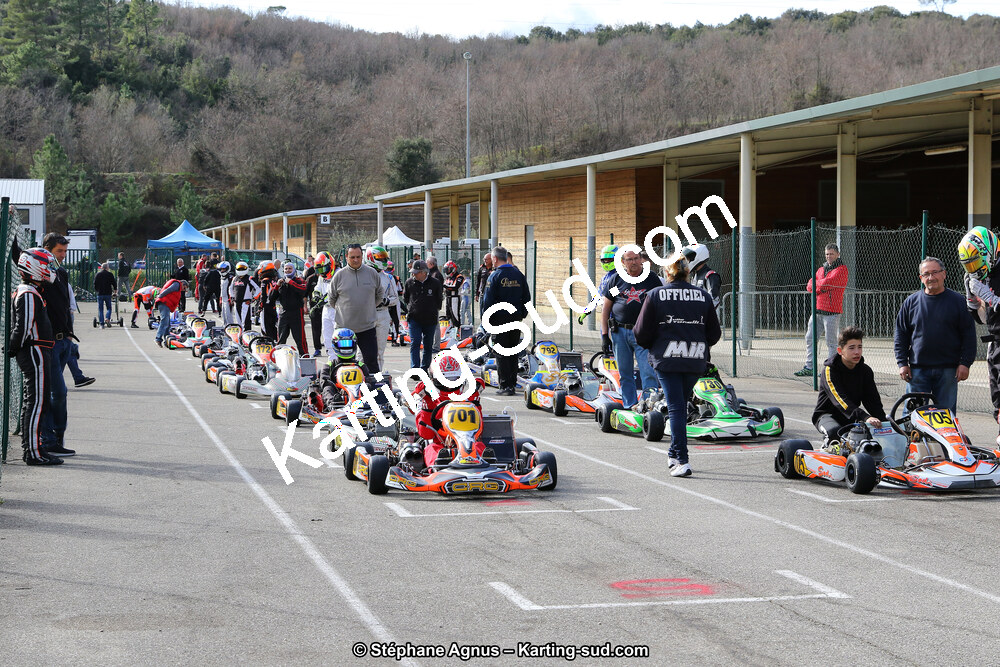 09 & 10/03/2019 : 1ère manche du Championnat du Sud à Alès (Photos Stéphane Agnus) 2019 — karting