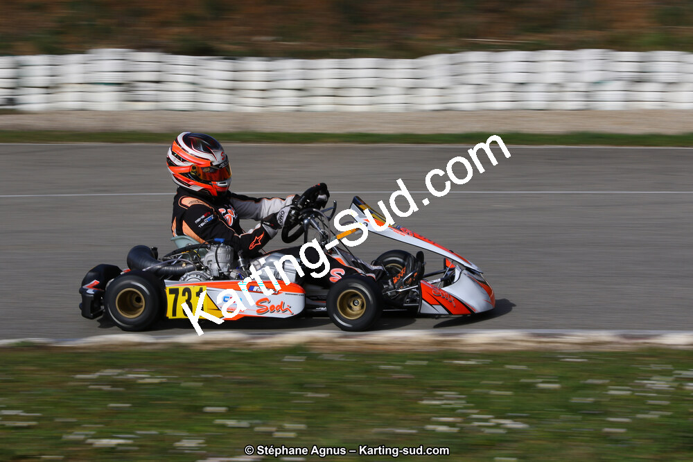09 & 10/03/2019 : 1ère manche du Championnat du Sud à Alès (Photos Stéphane Agnus) 2019 — karting