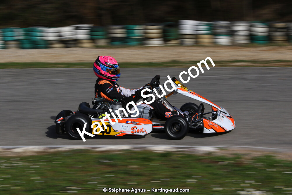 09 & 10/03/2019 : 1ère manche du Championnat du Sud à Alès (Photos Stéphane Agnus) 2019 — karting