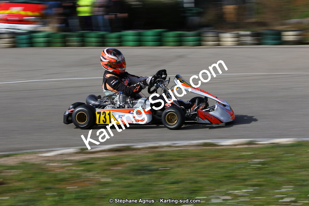 09 & 10/03/2019 : 1ère manche du Championnat du Sud à Alès (Photos Stéphane Agnus) 2019 — karting