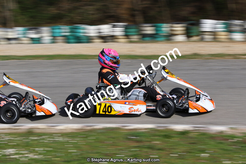 09 & 10/03/2019 : 1ère manche du Championnat du Sud à Alès (Photos Stéphane Agnus) 2019 — karting