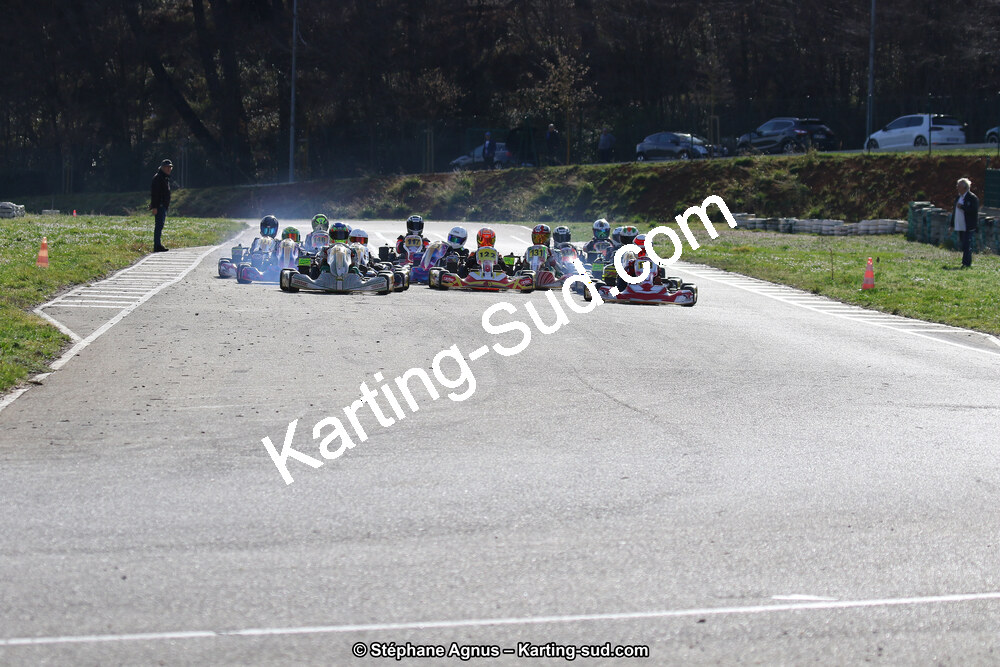09 & 10/03/2019 : 1ère manche du Championnat du Sud à Alès (Photos Stéphane Agnus) 2019 — karting
