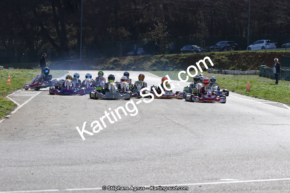09 & 10/03/2019 : 1ère manche du Championnat du Sud à Alès (Photos Stéphane Agnus) 2019 — karting