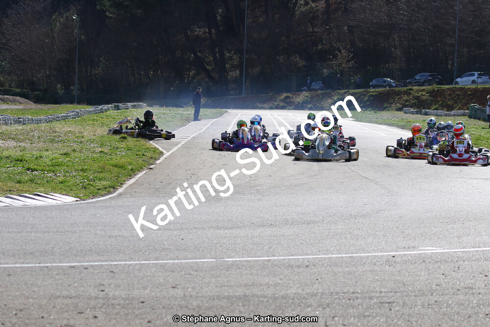 09 & 10/03/2019 : 1ère manche du Championnat du Sud à Alès (Photos Stéphane Agnus) 2019 — karting