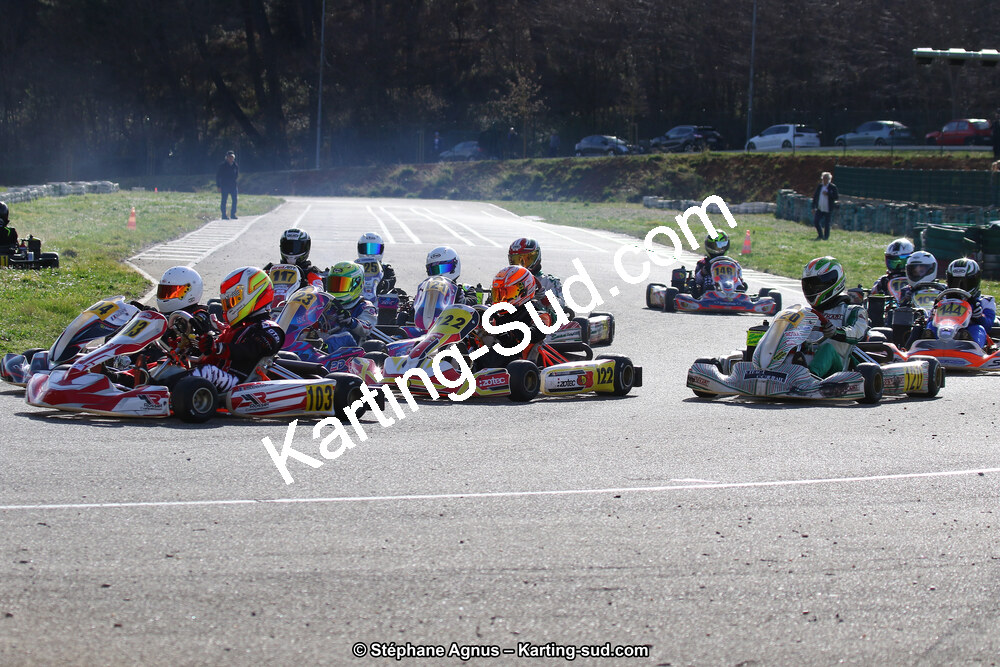 09 & 10/03/2019 : 1ère manche du Championnat du Sud à Alès (Photos Stéphane Agnus) 2019 — karting