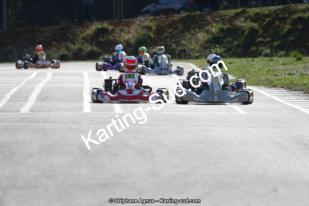 09 & 10/03/2019 : 1ère manche du Championnat du Sud à Alès (Photos Stéphane Agnus) 2019 — karting