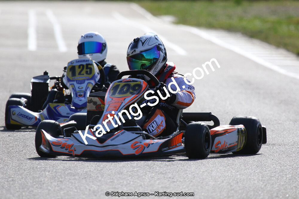 09 & 10/03/2019 : 1ère manche du Championnat du Sud à Alès (Photos Stéphane Agnus) 2019 — karting