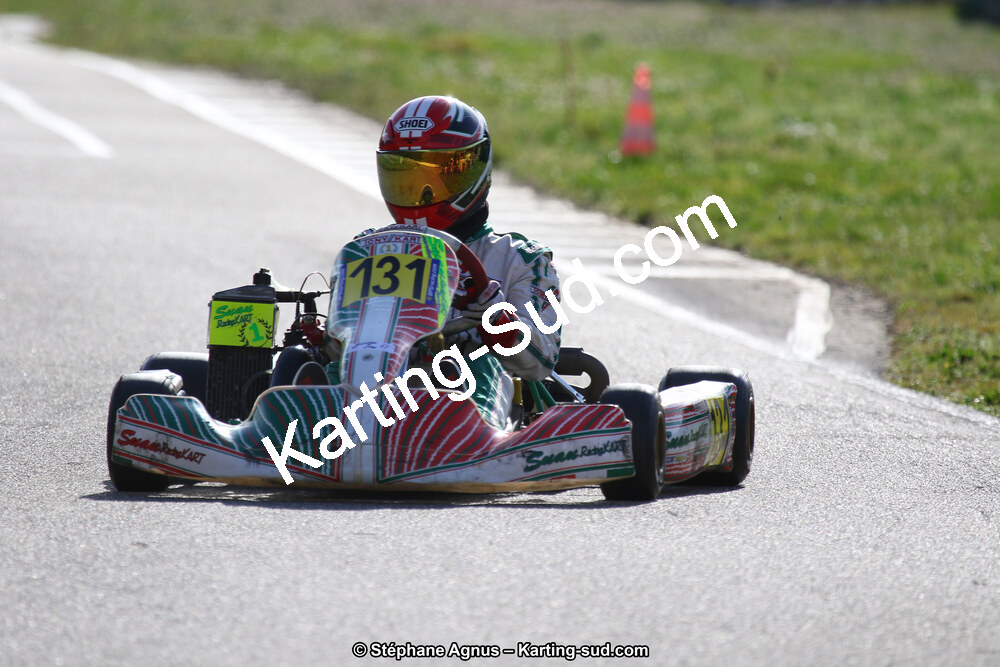 09 & 10/03/2019 : 1ère manche du Championnat du Sud à Alès (Photos Stéphane Agnus) 2019 — karting