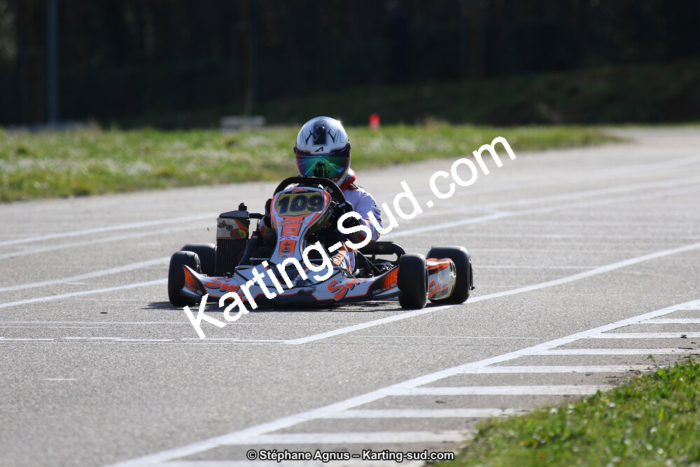09 & 10/03/2019 : 1ère manche du Championnat du Sud à Alès (Photos Stéphane Agnus) 2019 — karting