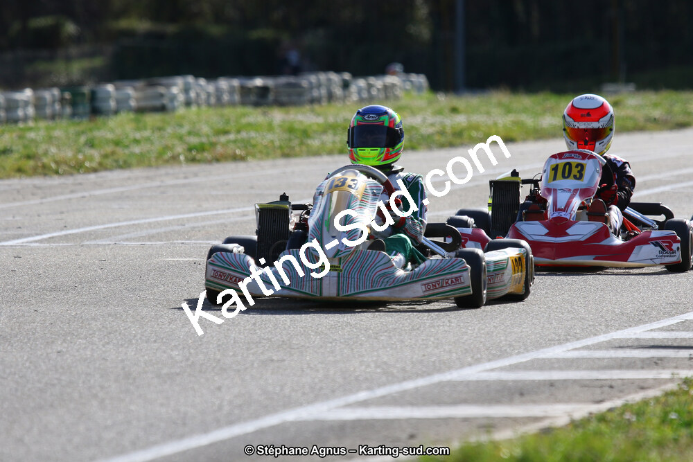 09 & 10/03/2019 : 1ère manche du Championnat du Sud à Alès (Photos Stéphane Agnus) 2019 — karting