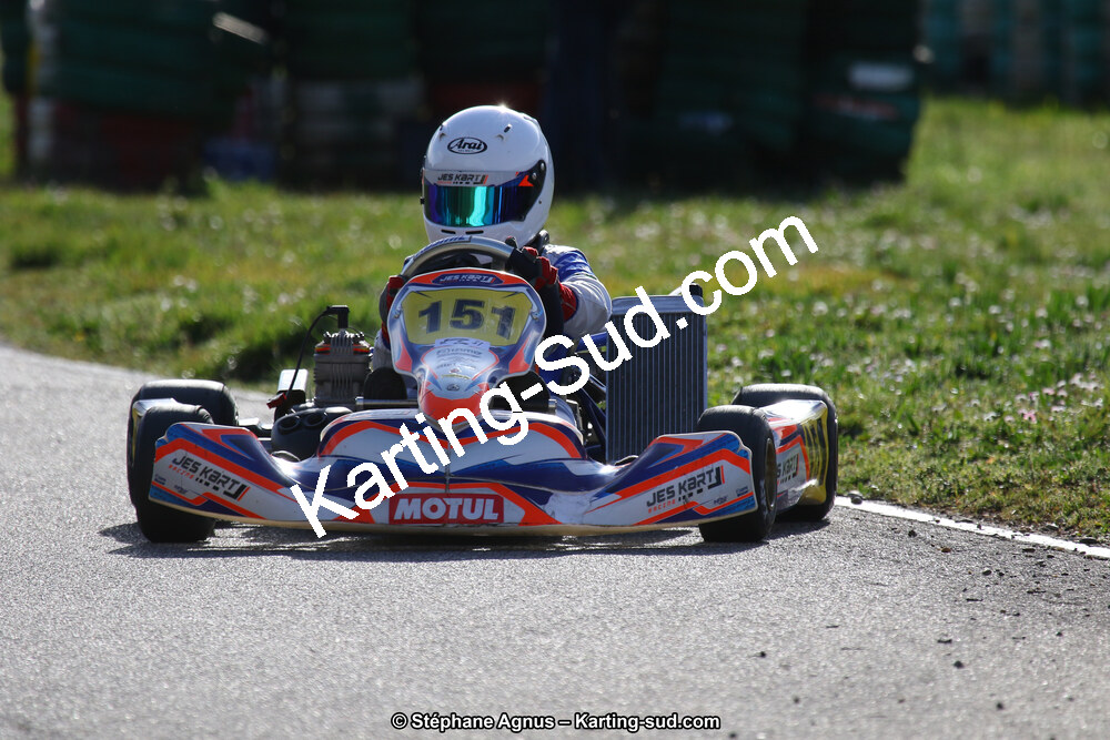 09 & 10/03/2019 : 1ère manche du Championnat du Sud à Alès (Photos Stéphane Agnus) 2019 — karting