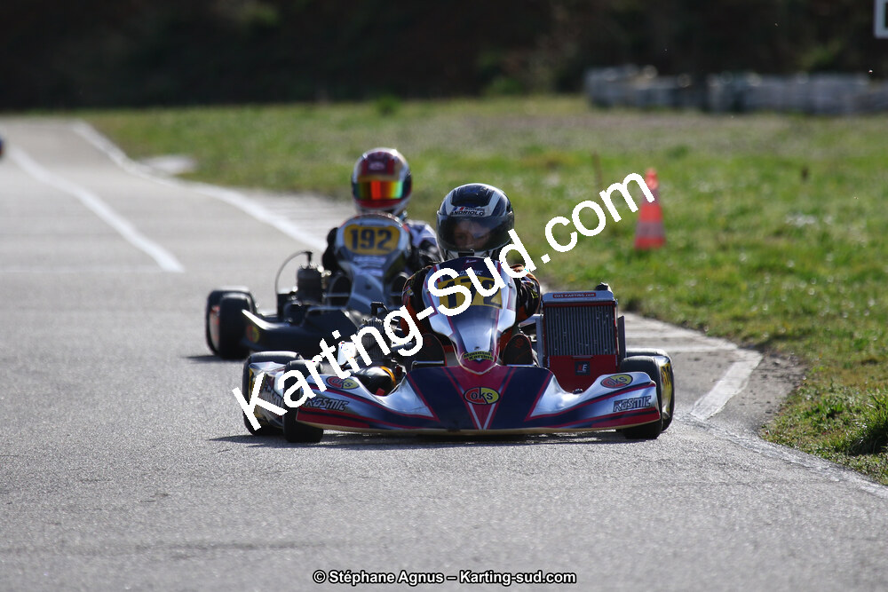 09 & 10/03/2019 : 1ère manche du Championnat du Sud à Alès (Photos Stéphane Agnus) 2019 — karting