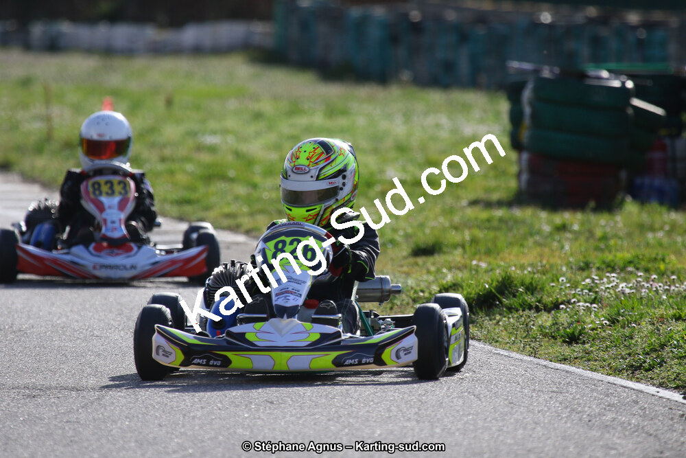 09 & 10/03/2019 : 1ère manche du Championnat du Sud à Alès (Photos Stéphane Agnus) 2019 — karting