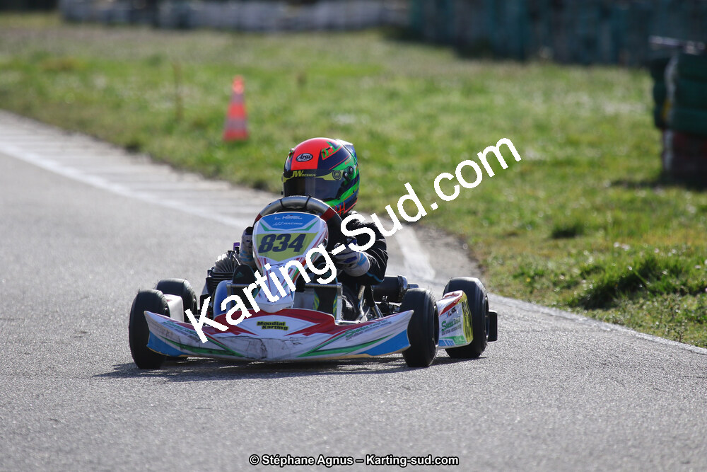 09 & 10/03/2019 : 1ère manche du Championnat du Sud à Alès (Photos Stéphane Agnus) 2019 — karting