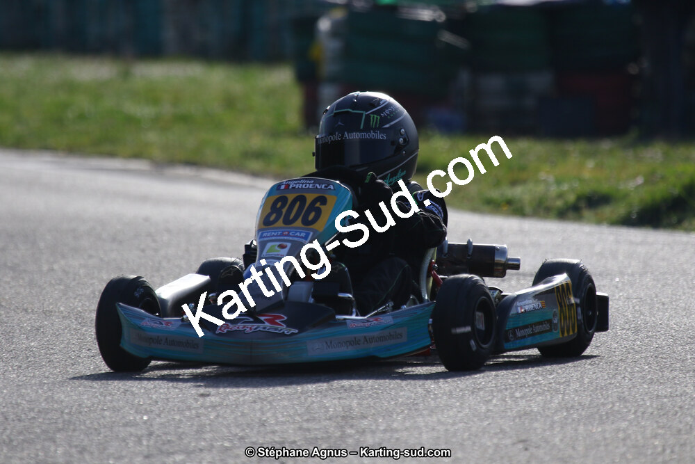 09 & 10/03/2019 : 1ère manche du Championnat du Sud à Alès (Photos Stéphane Agnus) 2019 — karting