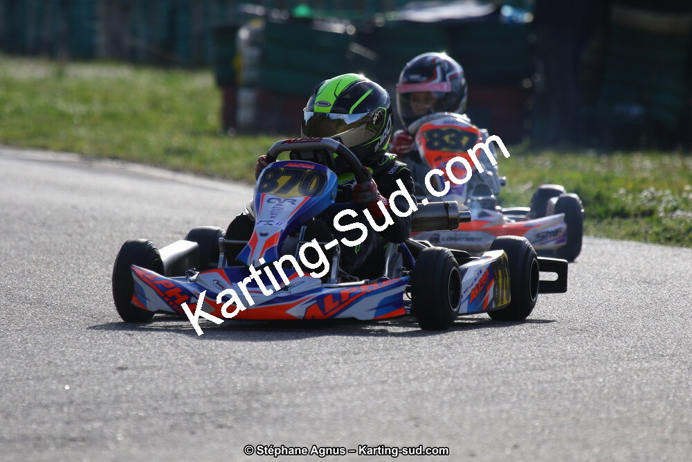 09 & 10/03/2019 : 1ère manche du Championnat du Sud à Alès (Photos Stéphane Agnus) 2019 — karting
