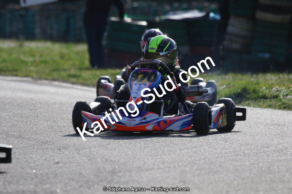 09 & 10/03/2019 : 1ère manche du Championnat du Sud à Alès (Photos Stéphane Agnus) 2019 — karting