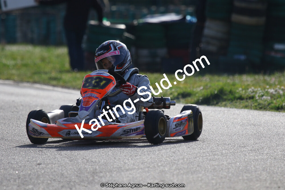 09 & 10/03/2019 : 1ère manche du Championnat du Sud à Alès (Photos Stéphane Agnus) 2019 — karting