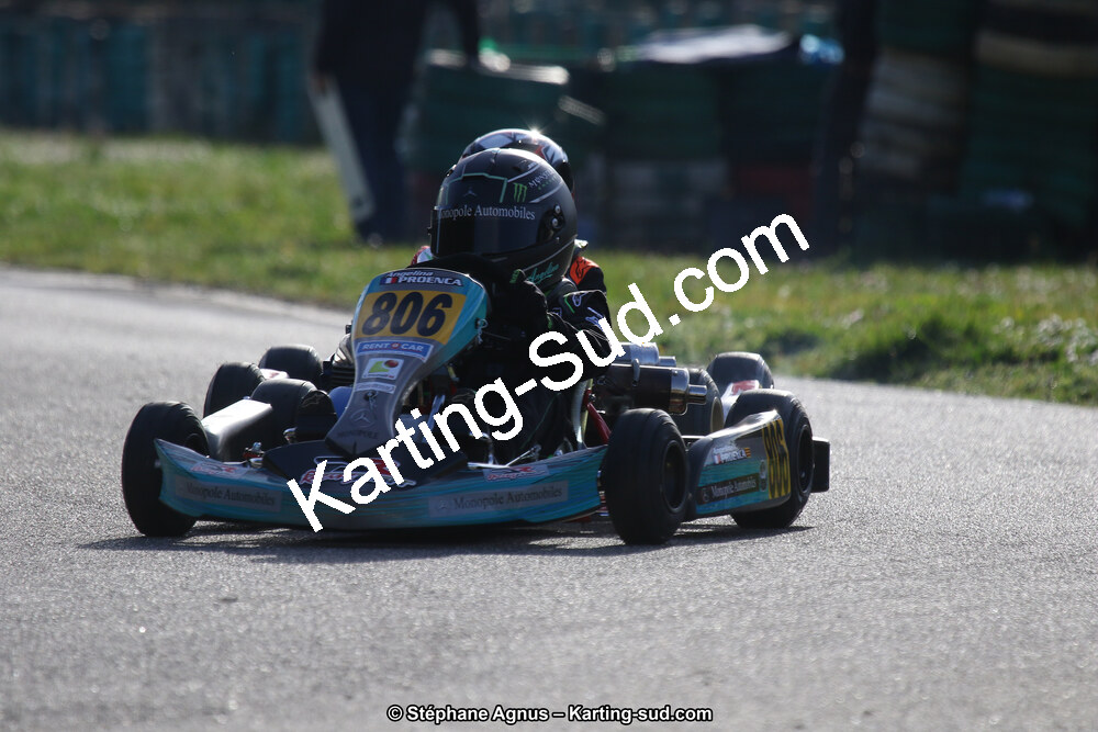 09 & 10/03/2019 : 1ère manche du Championnat du Sud à Alès (Photos Stéphane Agnus) 2019 — karting
