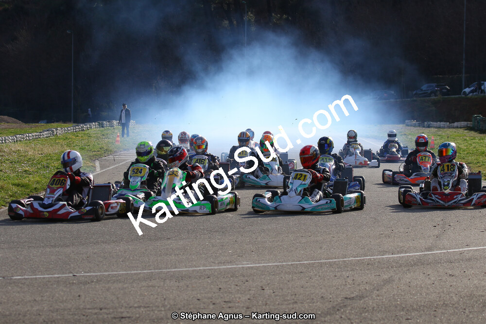 09 & 10/03/2019 : 1ère manche du Championnat du Sud à Alès (Photos Stéphane Agnus) 2019 — karting