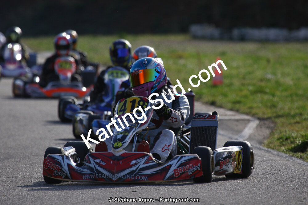 09 & 10/03/2019 : 1ère manche du Championnat du Sud à Alès (Photos Stéphane Agnus) 2019 — karting