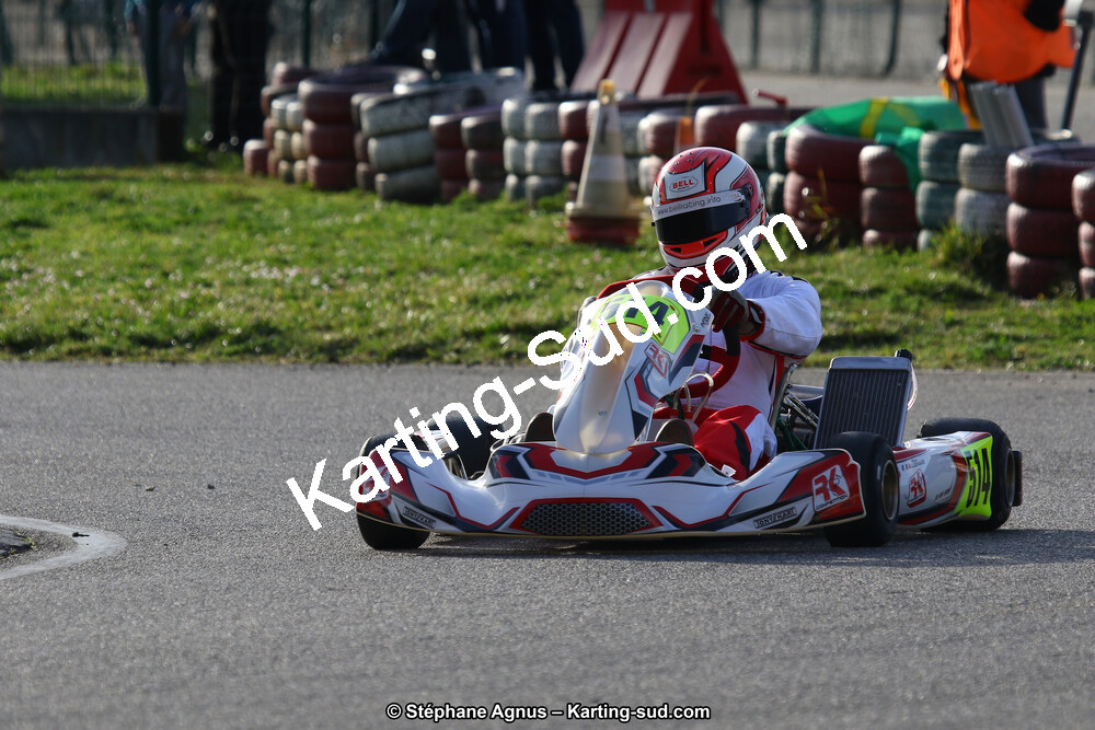 09 & 10/03/2019 : 1ère manche du Championnat du Sud à Alès (Photos Stéphane Agnus) 2019 — karting