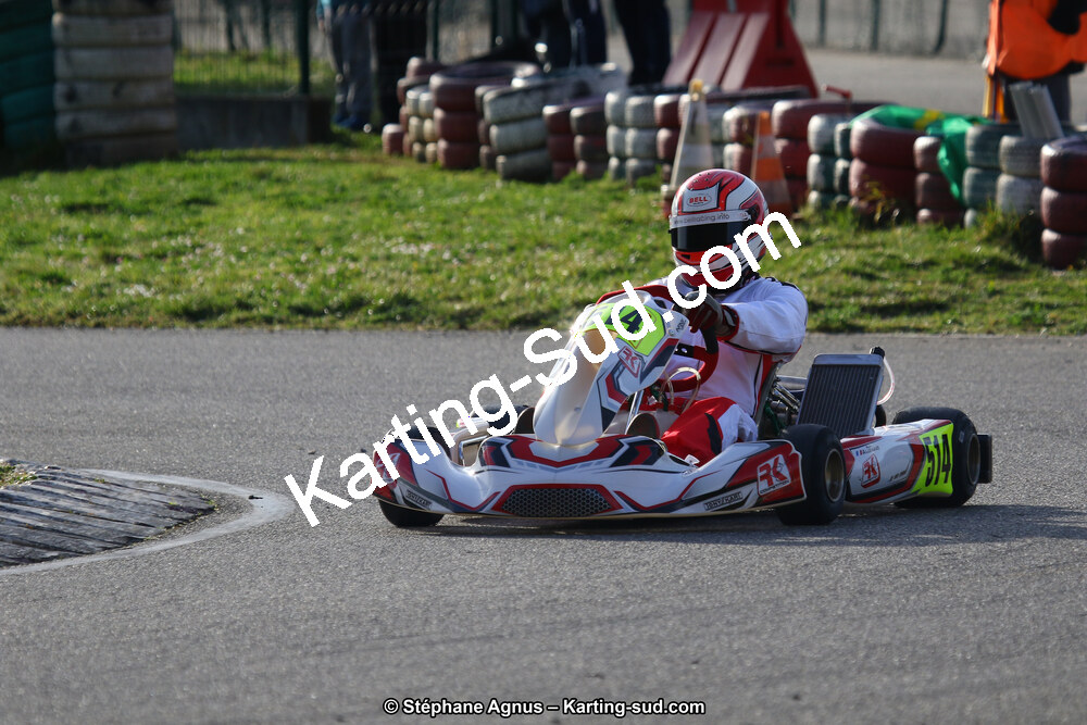 09 & 10/03/2019 : 1ère manche du Championnat du Sud à Alès (Photos Stéphane Agnus) 2019 — karting