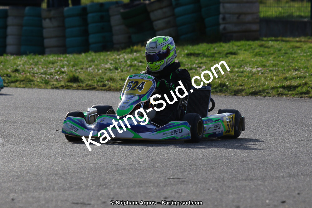 09 & 10/03/2019 : 1ère manche du Championnat du Sud à Alès (Photos Stéphane Agnus) 2019 — karting