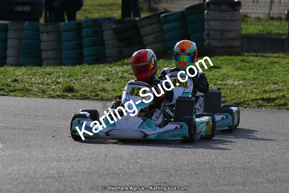 09 & 10/03/2019 : 1ère manche du Championnat du Sud à Alès (Photos Stéphane Agnus) 2019 — karting